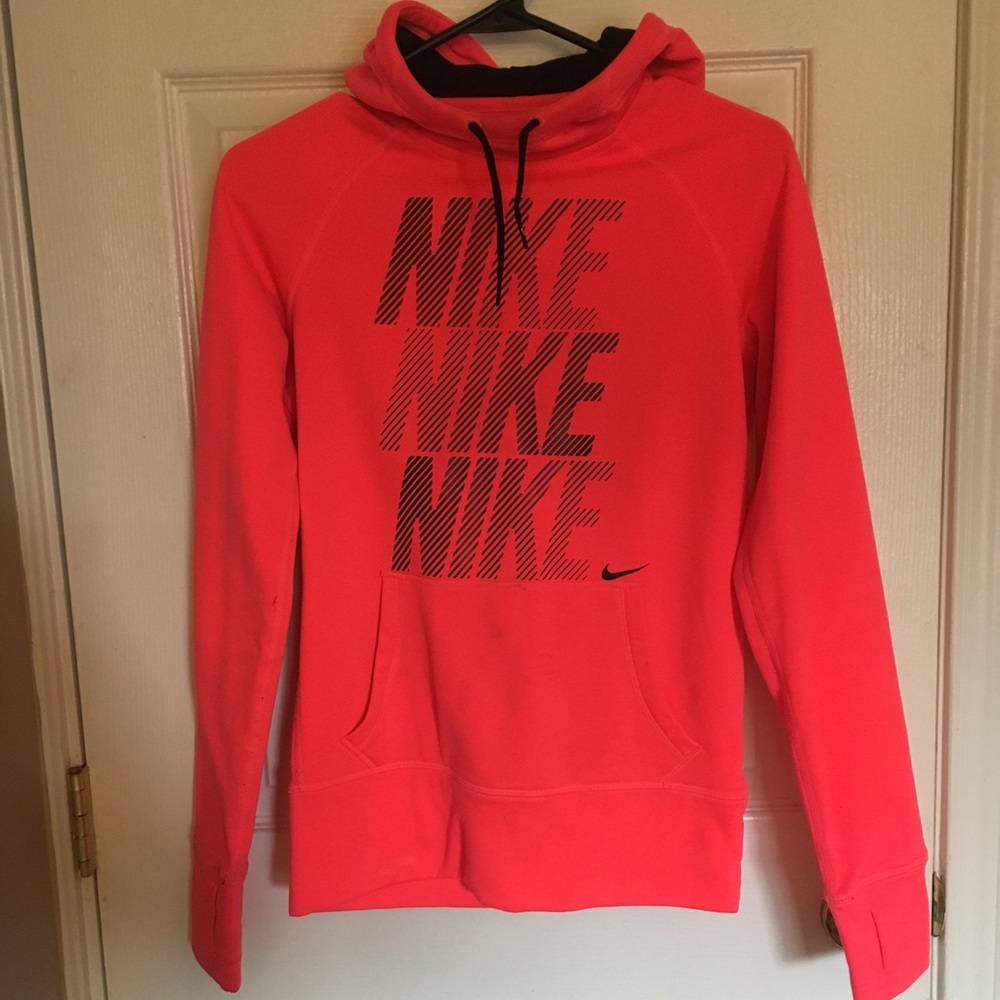 NIKE SWEATSHIRT neon pink